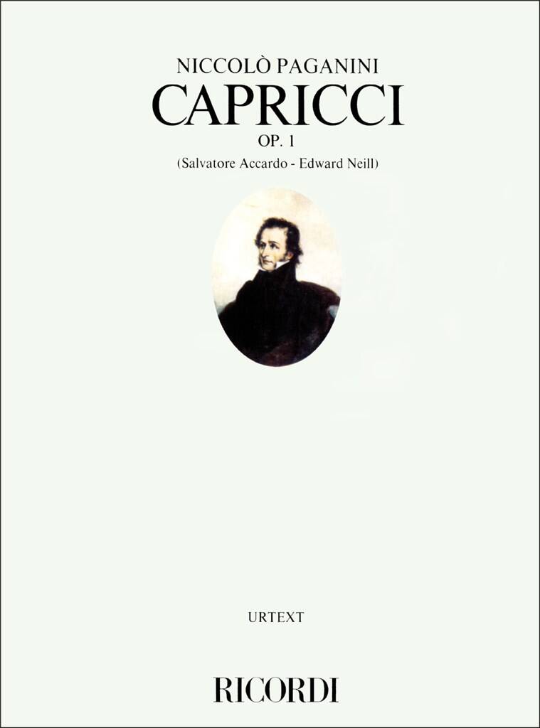 Niccolò Paganini: 24 Capricci Opus 1: Violine Solo