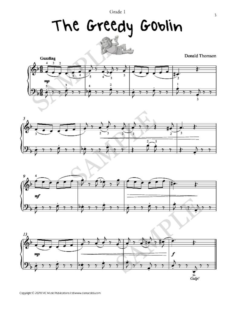Donald Thomson: Donald Thomson's Halloween Piano Tunes: Klavier Solo