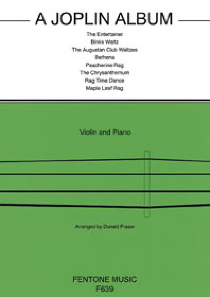 A Joplin Album: Violine Solo