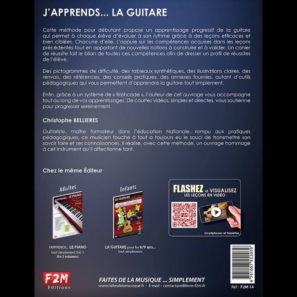 Christophe Bellieres: J'apprends... La Guitare ... tout simplement: Gitarre Solo