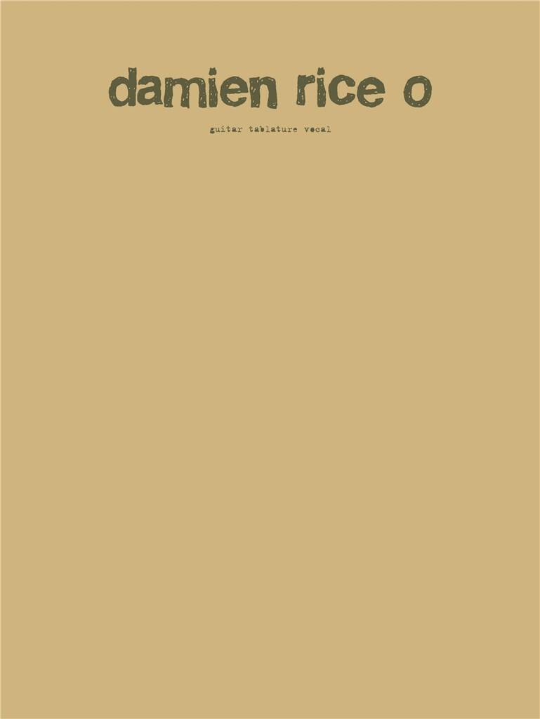 Damien Rice: Damien Rice: O: Gitarre Solo