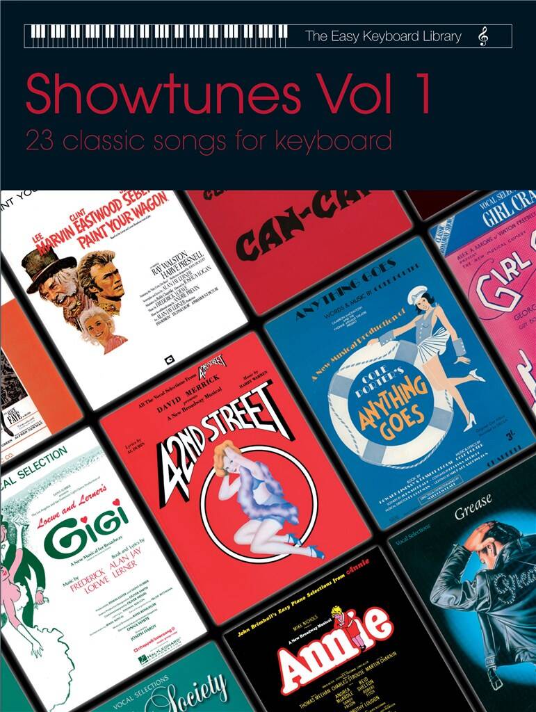 Easy Keyboard Library Showtunes 1: Keyboard