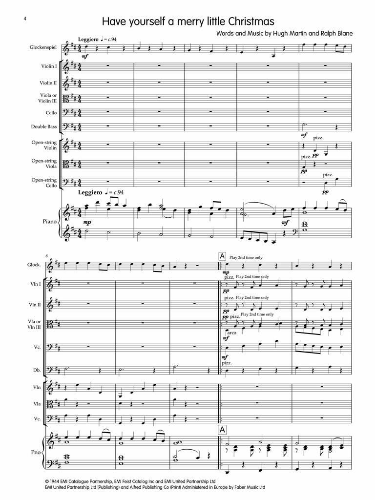P. Wilson: Stringpops Christmas Ensemble: Streichorchester