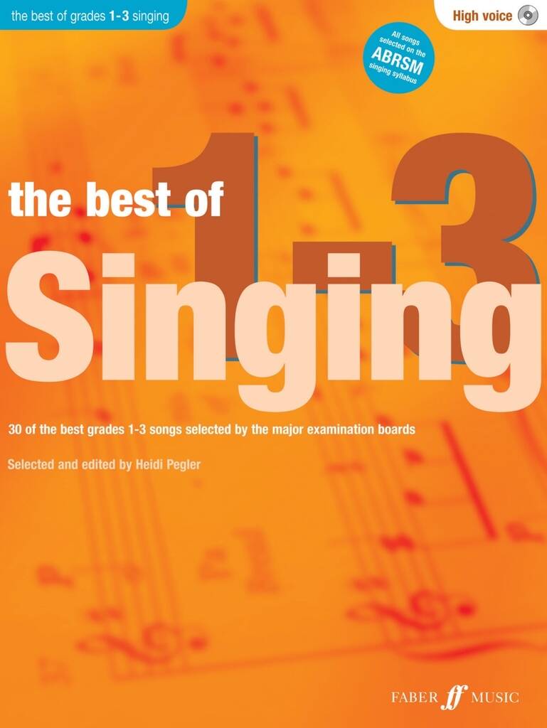 The Best of Singing 1-3 (High Voice): Gesang mit Klavier