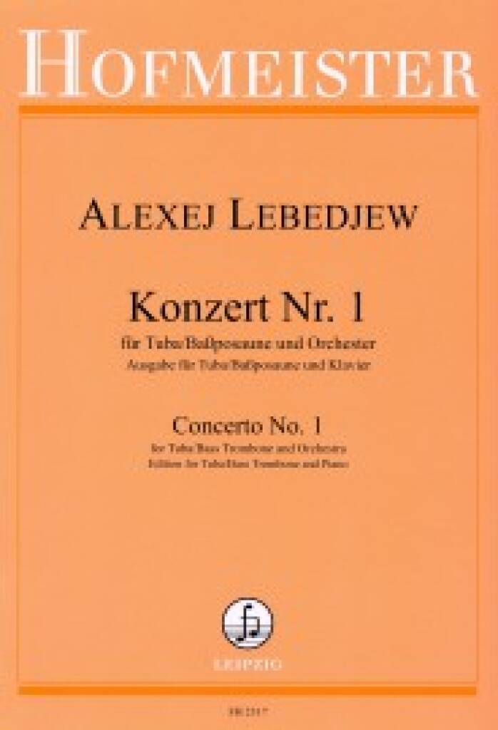 Alexej Lebedjew: Konzert 1: Tuba Solo