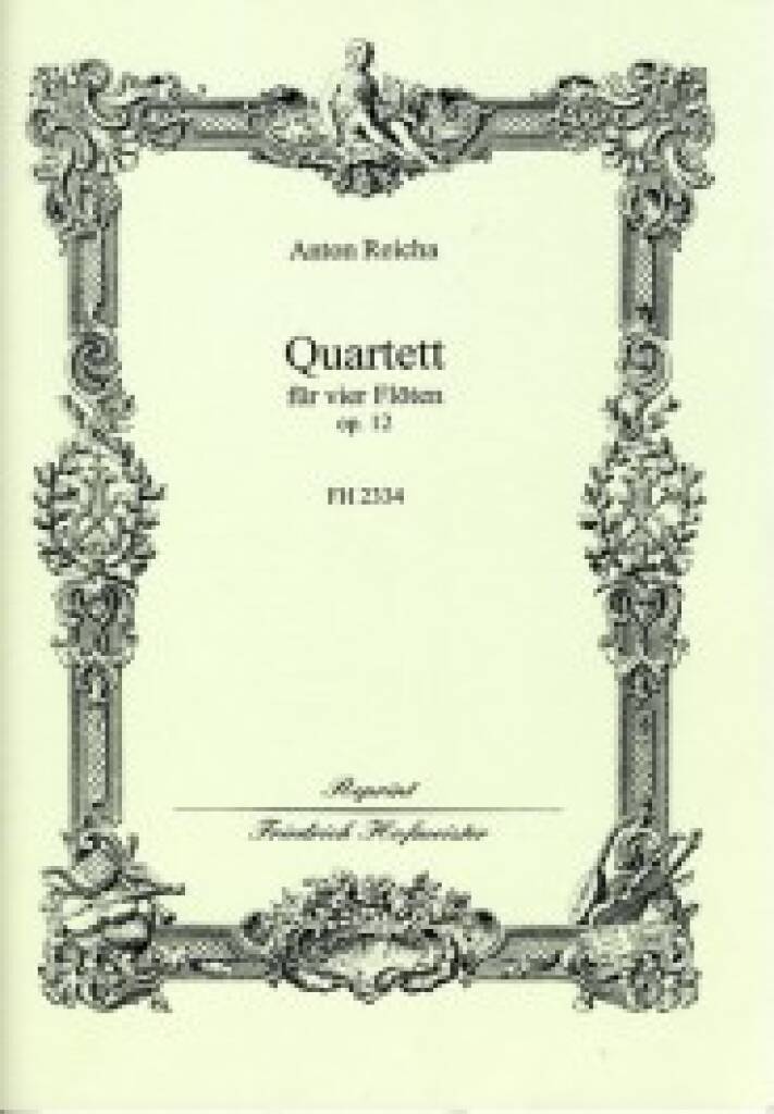 Anton Reicha: Quartett, op. 12: Flöte Ensemble