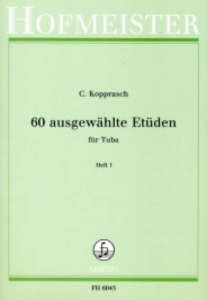 60 Ausgewahlte Etuden (Seyffarth) - Heft 1