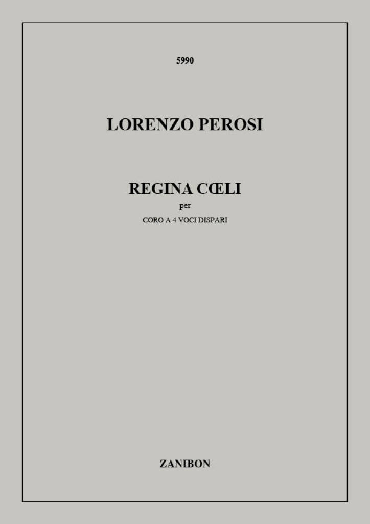 Lorenzo Perosi: Regina Coeli: Gemischter Chor A cappella