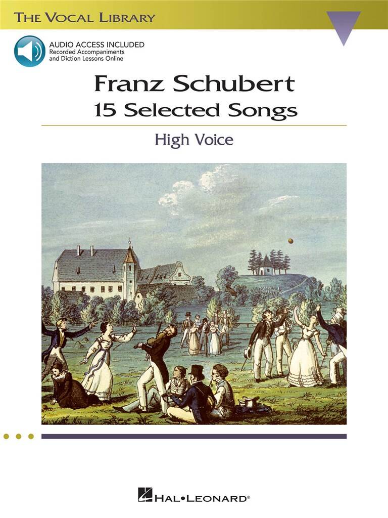 Franz Schubert: 15 Selected Songs - High Voice: Gesang mit Klavier