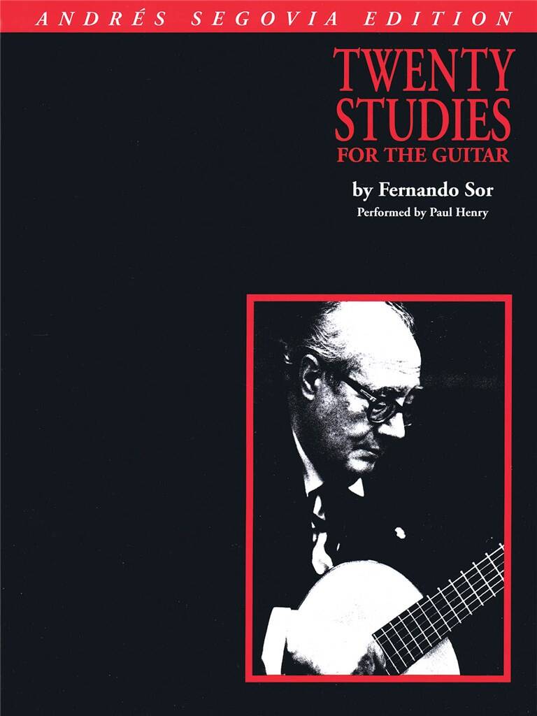 Fernando Sor: Andres Segovia - 20 Studies for Guitar: (Arr. Andrés Segovia): Gitarre Solo