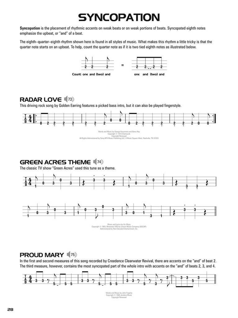 Hal Leonard Bass TAB Method