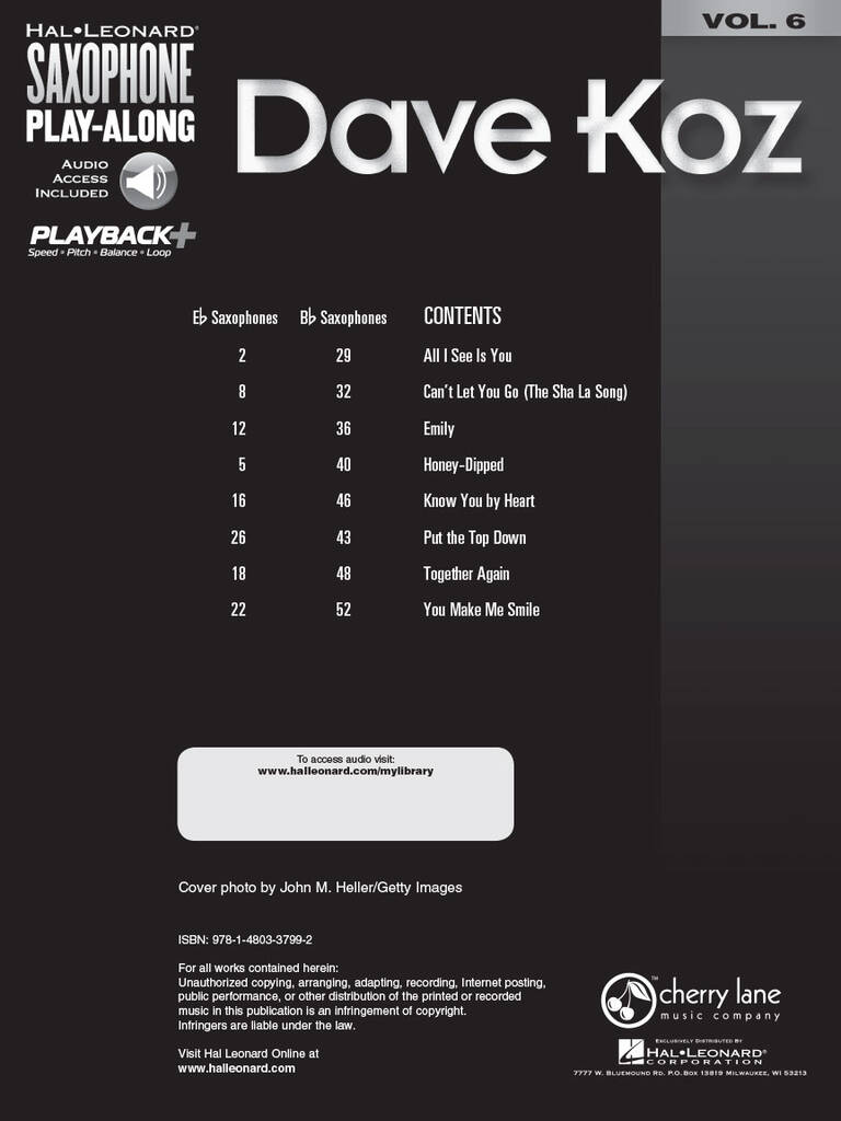 Dave Koz: Saxophon