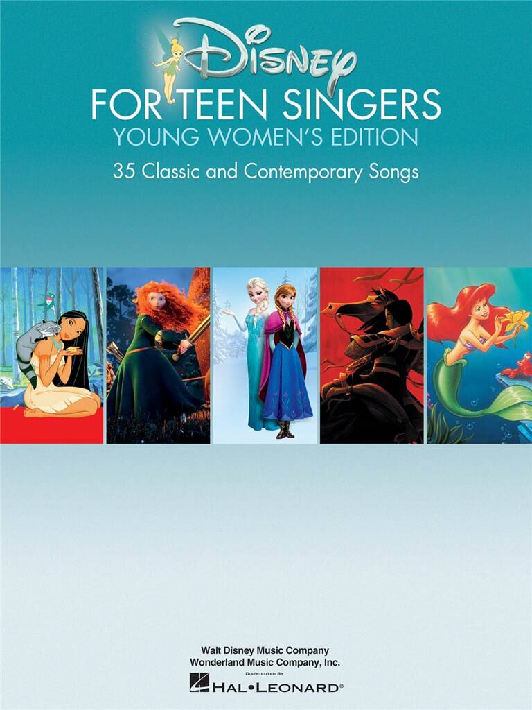 Disney for Teen Singers - Young Women's Edition: Gesang mit Klavier