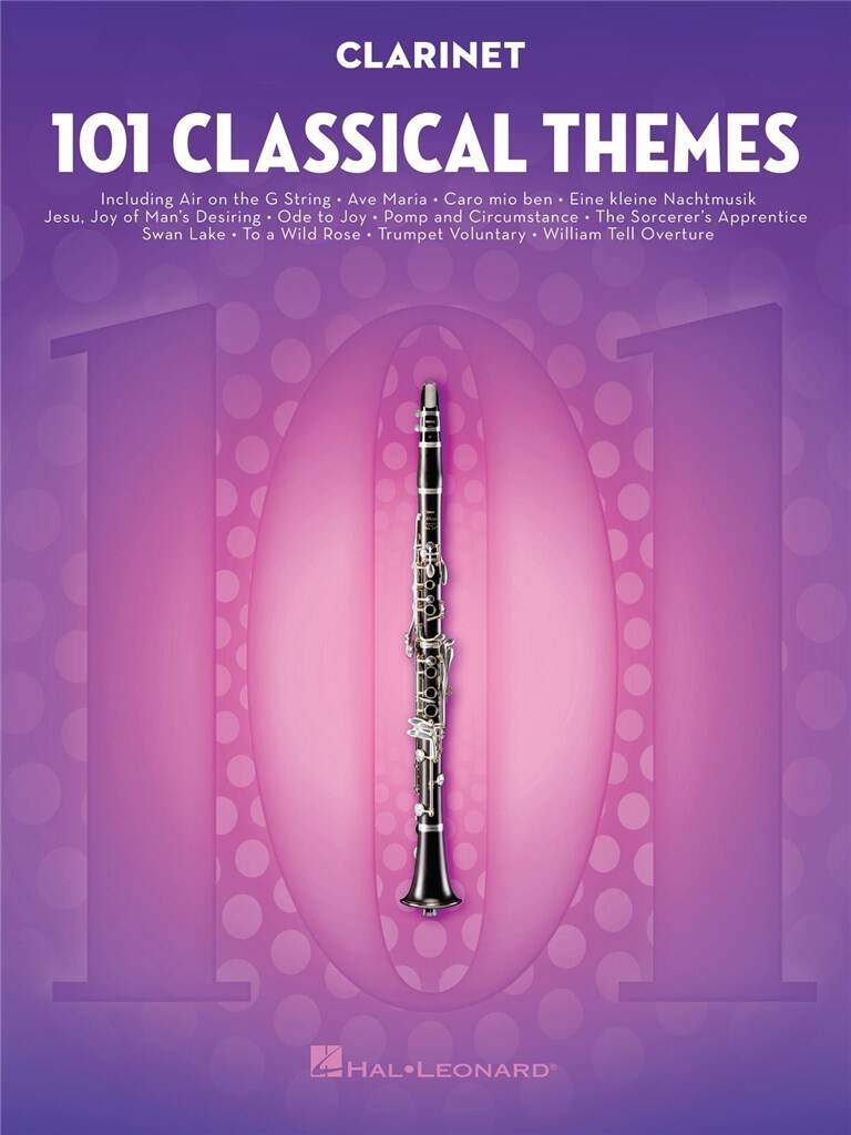 101 Classical Themes for Clarinet: Klarinette Solo