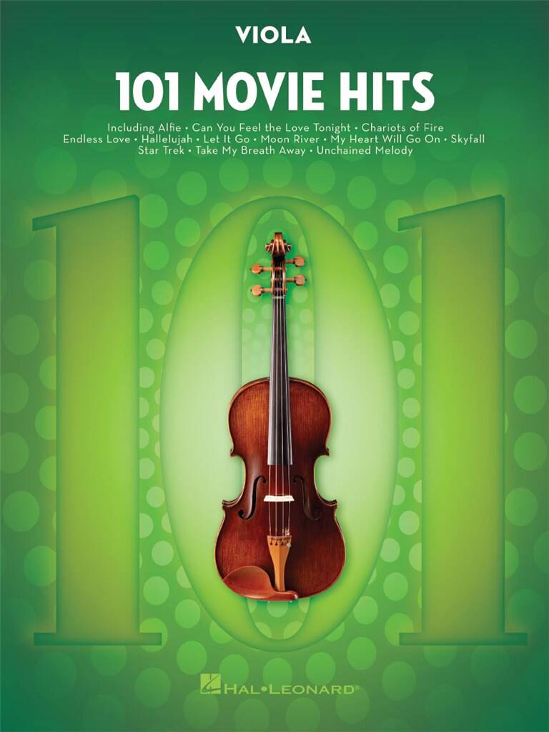 101 Movie Hits for Viola: Viola Solo