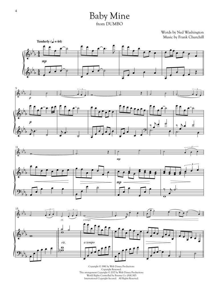 Disney Songs for Solo Violin & Piano: Violine mit Begleitung