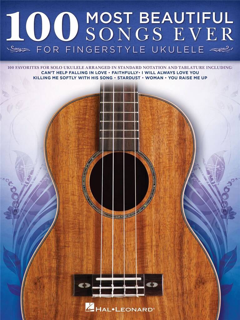 100 Most Beautiful Songs Ever: Ukulele Solo