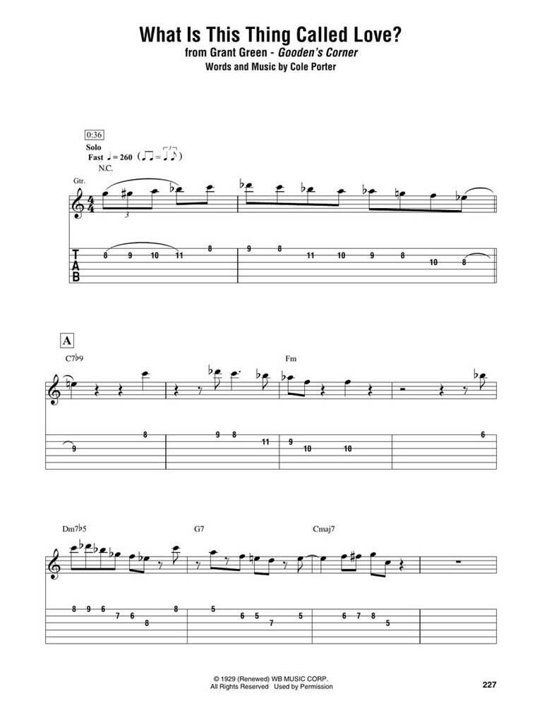 Jazz Guitar Omnibook: C-Instrument