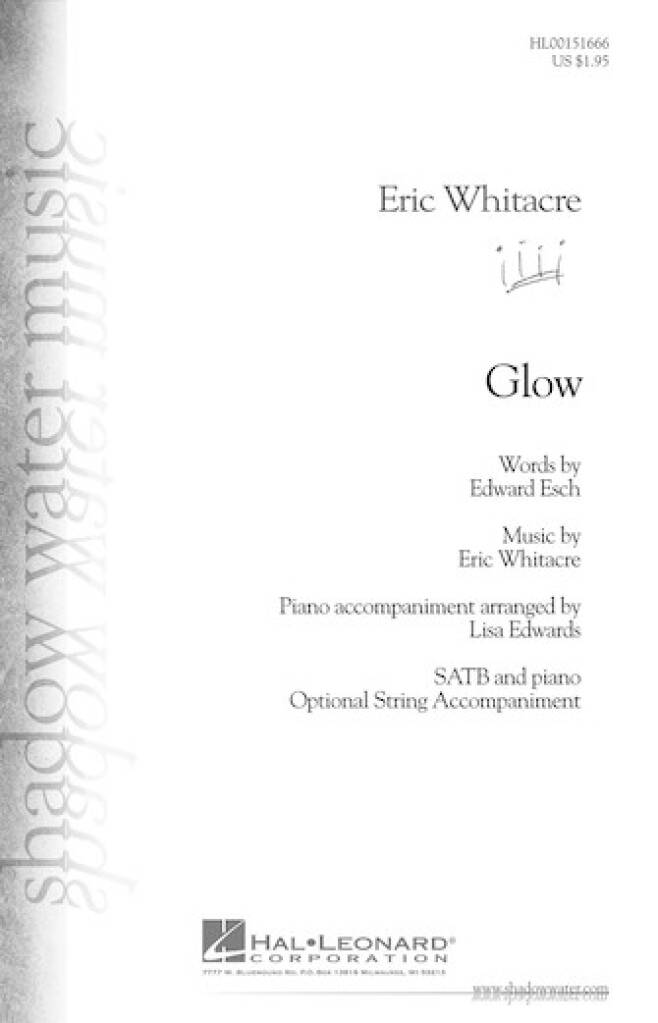 Eric Whitacre: Glow: (Arr. Emily Crocker): Frauenchor mit Begleitung