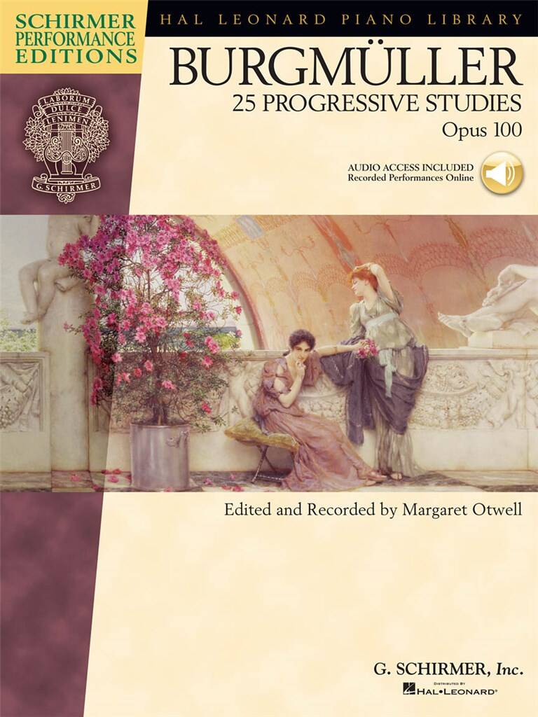 Burgmüller - 25 Progressive Studies, Opus 100: Klavier Solo