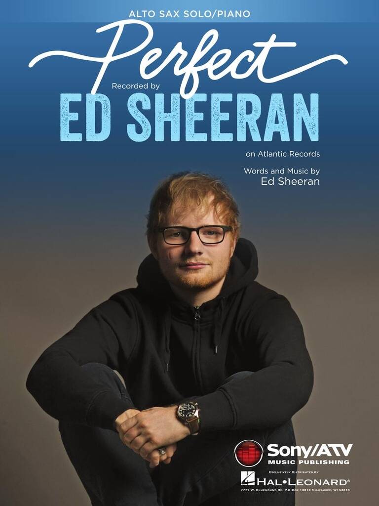 Ed Sheeran: Perfect: Altsaxophon mit Begleitung