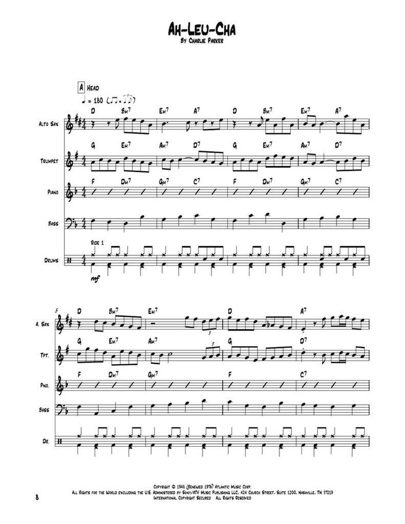 Charlie Parker: Charlie Parker - The Complete Scores: Saxophon