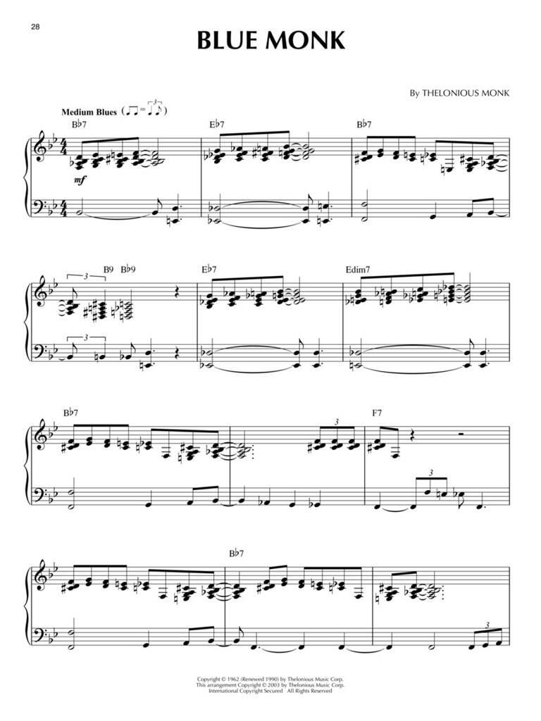 Jazz Blues - 2nd Edition: Easy Piano