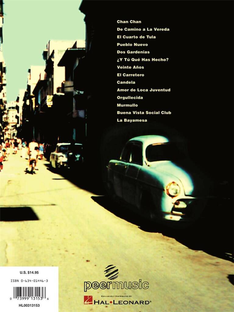 Buena Vista Social Club: Klavier, Gesang, Gitarre (Songbooks)