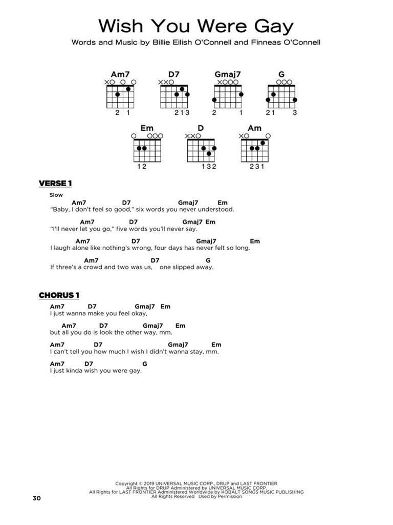 Billie Eilish: Billie Eilish - Really Easy Guitar Series: Gitarre Solo