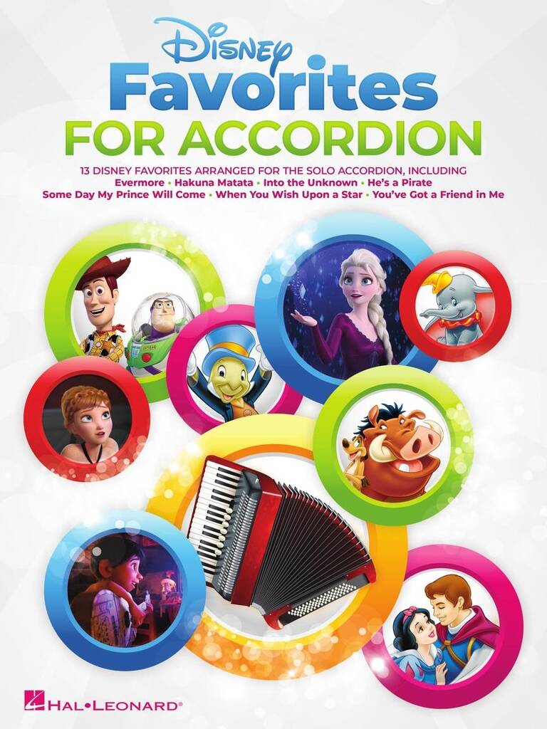 Disney Favorites for Accordion: Akkordeon Solo