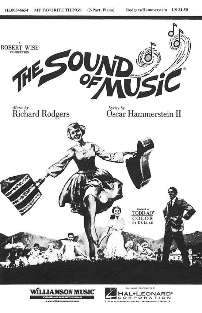 Oscar Hammerstein II: My Favorite Things (from The Sound of Music): (Arr. Clay Warnick): Frauenchor mit Klavier/Orgel
