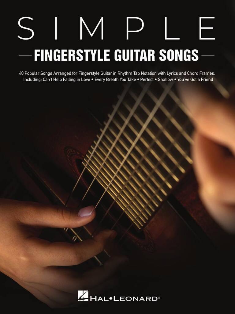 Simple Fingerstyle Guitar Songs: Gitarre Solo