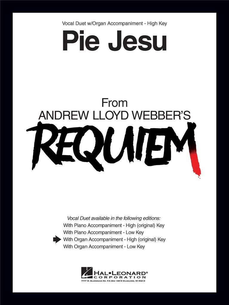 Andrew Lloyd Webber: Pie Jesu (from Requiem): Gesang Duett