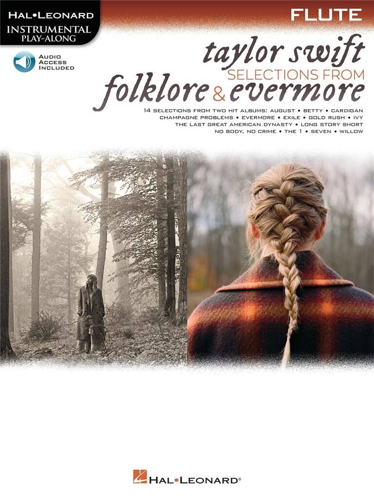 Taylor Swift: Taylor Swift - Selections from Folklore & Evermore: Flöte Solo