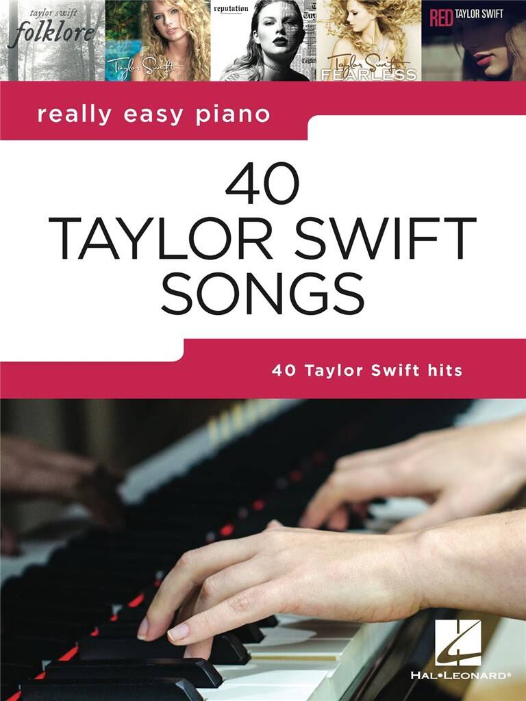 Taylor Swift: Really Easy Piano: 40 Taylor Swift Songs: Klavier Solo