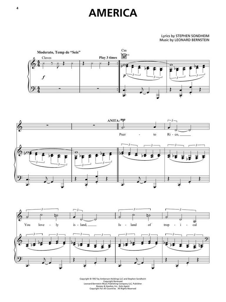 West Side Story-Vocal Selections: Klavier, Gesang, Gitarre (Songbooks)