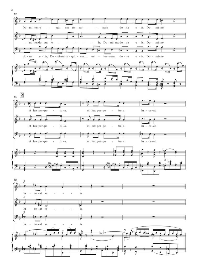 Wolfgang Amadeus Mozart: Requiem: (Arr. Morten Schuldt-Jensen): Gemischter Chor mit Klavier/Orgel