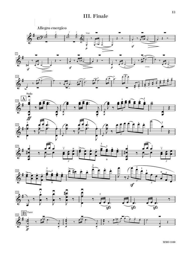 Violin Concerto No. 1 in G Minor, Op. 25: Violine Solo