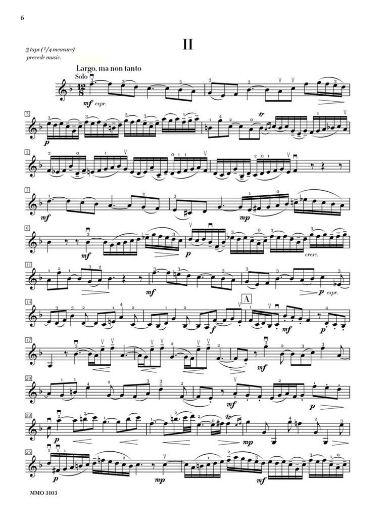 J.S. Bach - Double Concerto in D Minor, BWV1043: Violine Solo