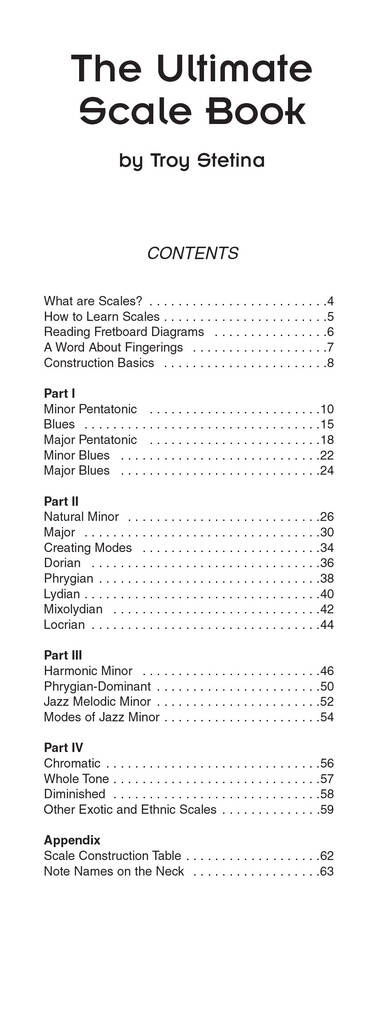 The Ultimate Scale Book: Gitarre Solo