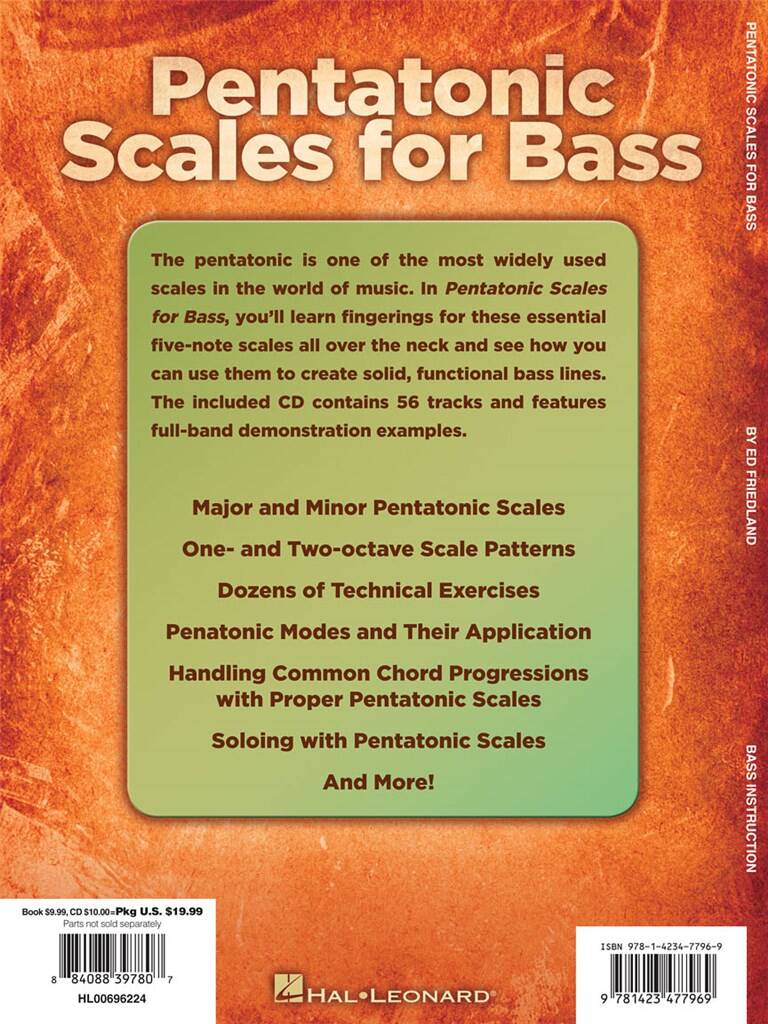 Pentatonic Scales for Bass: Bassgitarre Solo