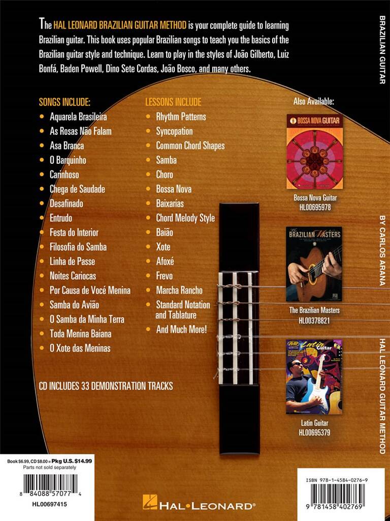 Hal Leonard Brazilian Guitar Method