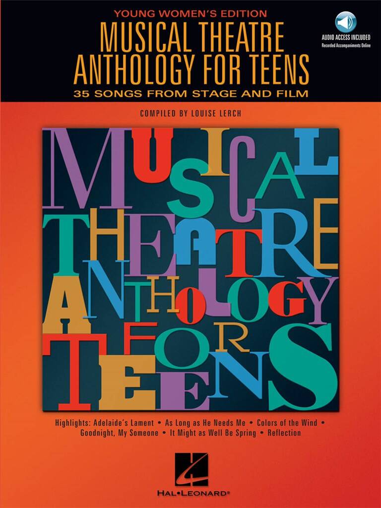 Musical Theatre Anthology For Teens: Gesang mit Klavier