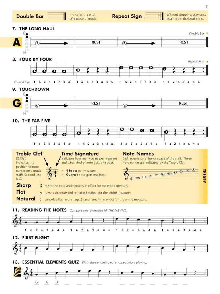 Essential Elements for Band - Book 1 - Bari Sax