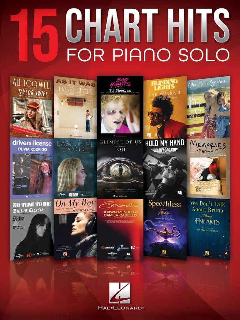 15 Chart Hits for Piano Solo: Klavier Solo