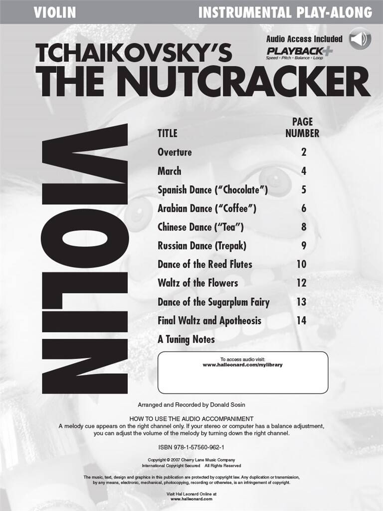 Tchaikovsky's The Nutcracker: Violine Solo