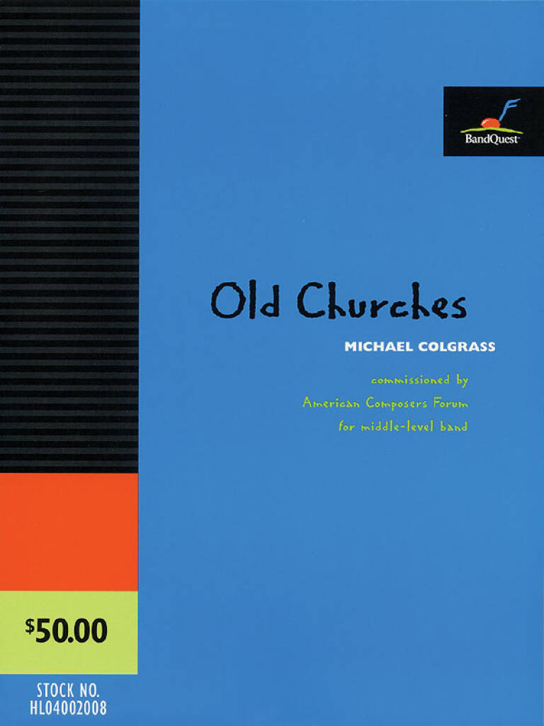 Michael Colgrass: Old Churches (Score Only): Blasorchester