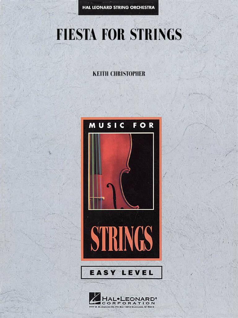 Keith Christopher: Fiesta for Strings: Streichorchester