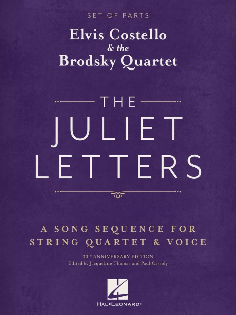 Elvis Costello & the Brodsky Quartet: The Juliet Letters (Set of Parts): Kammerensemble