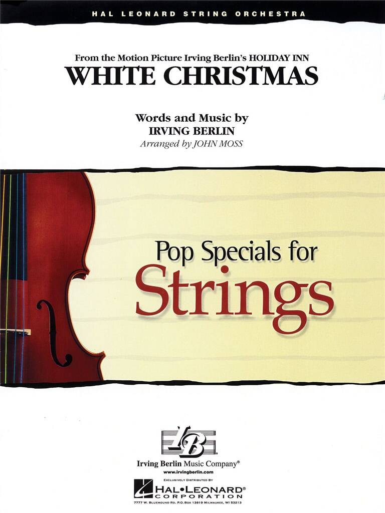 Irving Berlin: White Christmas: (Arr. John Moss): Streichensemble